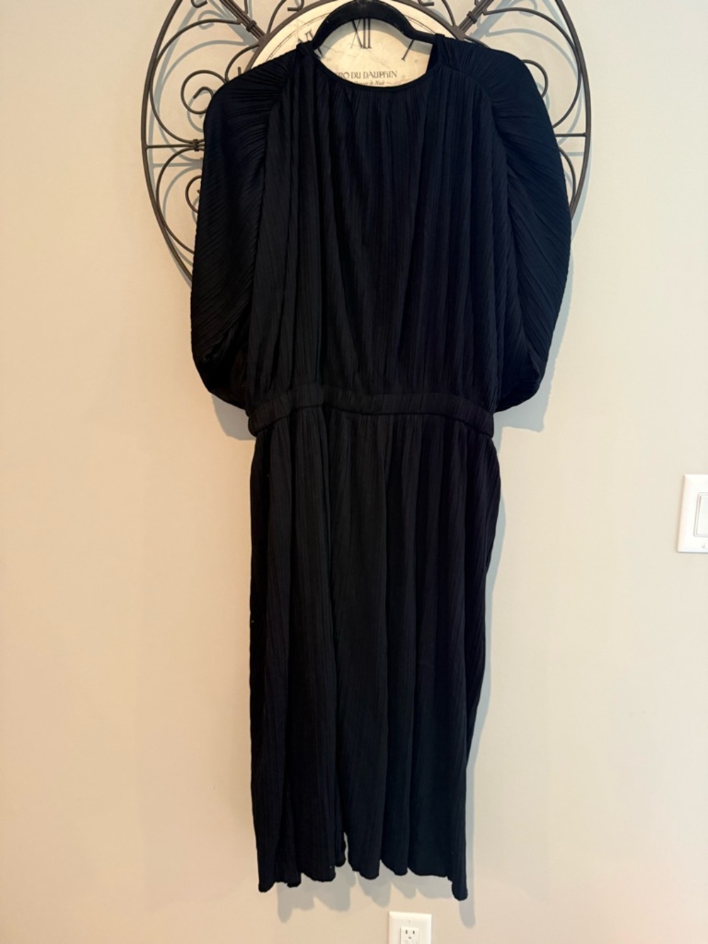 Paper label PLEATED WRAP‎ DRESS - Picture 2 of 5